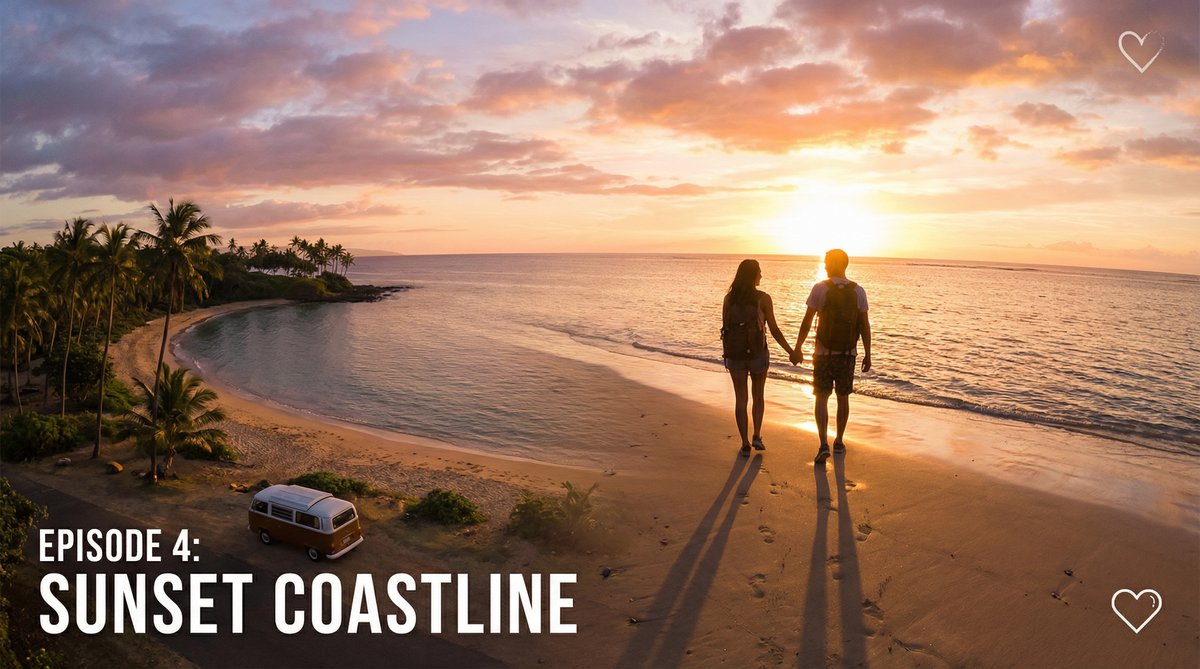 福利姬海边旅行vlog视频 | 浪漫视频记录